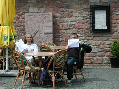 Prominente Mitarbeiter beim Stadtspiel