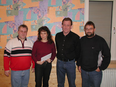 Klaus Gampfer, Eva diehl-Meyer, Ulrich Meyer, Michael Fuhrmann